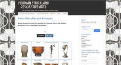 Desktop Screenshot of morganstricklandantiques.com